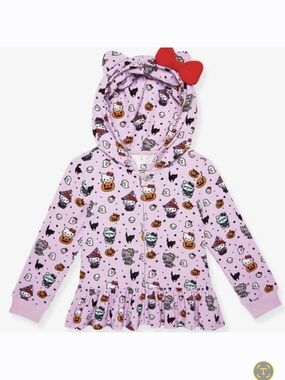 Posh Peanut Hello Kitty Monsters French Terry Jacket 5T/6T NWT